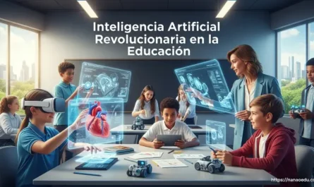 Inteligencia artificial revolucionaria en educación