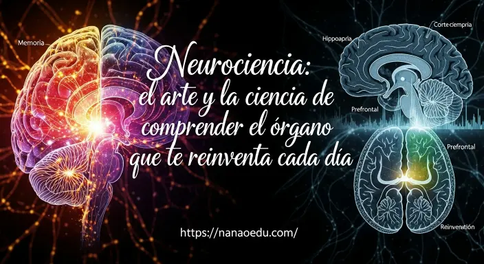 Neurociencia: el arte y la ciencia de entender el órgano que te inventa cada día