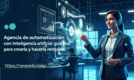 Agencia de automatización con inteligencia artificial: guía real para crearla y hacerla rentable