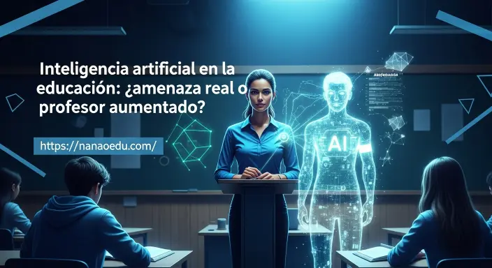 Inteligencia artificial en la educación: ¿amenaza real o profesor aumentado?