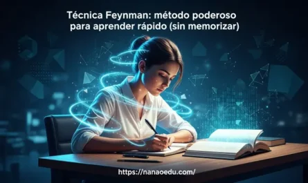 Técnica Feynman: método poderoso para aprender rápido (sin memorizar)