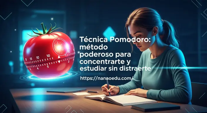 Técnica Pomodoro: método poderoso para concentrarte y estudiar sin distraerte