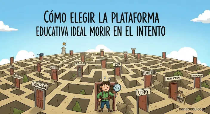 Cómo elegir la plataforma educativa ideal sin morir en el intento