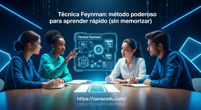 Técnica Feynman: método poderoso para aprender rápido (sin memorizar)
